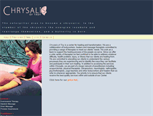 Tablet Screenshot of chrysalisoftroy.com